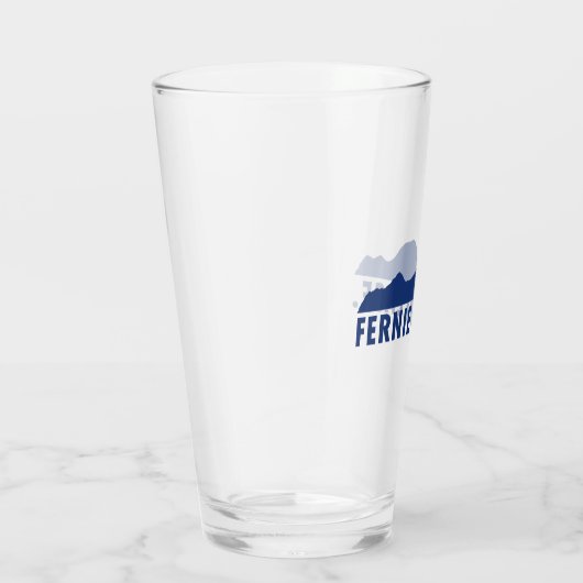 Fernie British Columbia Bitte Glas (Rechts)