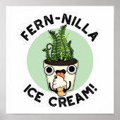 Fernilla Ice Cream Funny Ice Pflanze Pub Poster (Vorne)