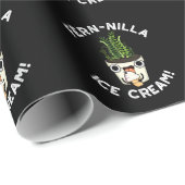 Fernilla Ice Cream Ice Pflanze Pub Dark BG Geschenkpapier (Rolleneckpunkt)