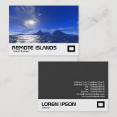 Ferninseln Visitenkarte (Vorne/Hinten)