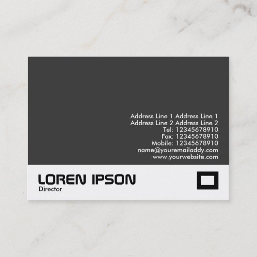 Ferninseln Visitenkarte (Rückseite)