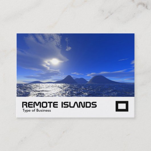 Ferninseln Visitenkarte (Vorderseite)