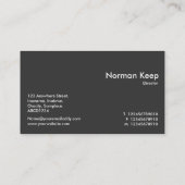 Ferninseln Visitenkarte (Rückseite)