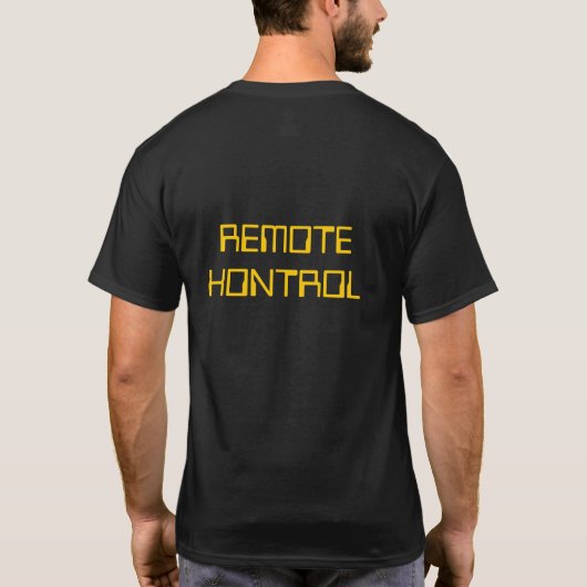 FERNKONTROL T-Shirt (Rückseite)