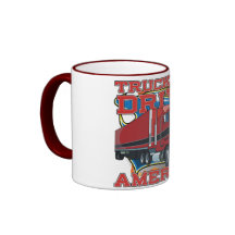 Fernlastfahrer-Antrieb Amerika