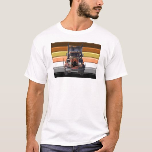 Fernlastfahrer-Bärn-Stolz T-Shirt (Vorderseite)