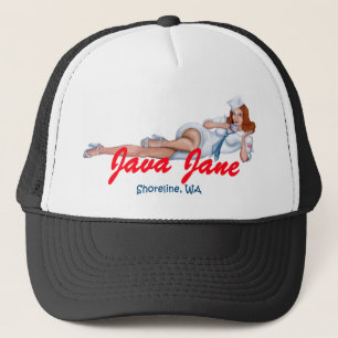 Fernlastfahrer-Hut-Auswahl Java Jane Ihre Farbe Truckerkappe