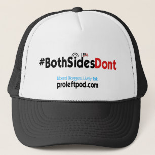 Fernlastfahrer-Hut - #BothSidesDont Truckerkappe