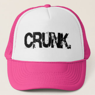 Fernlastfahrer-Hut "CRUNK " Truckerkappe