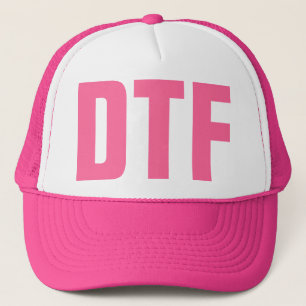Fernlastfahrer-Hut D T F Truckerkappe