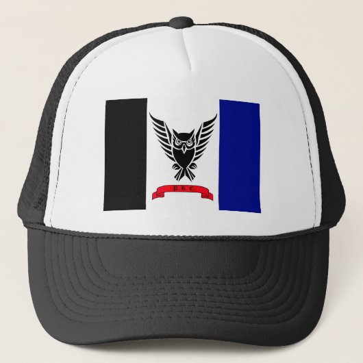 Fernlastfahrer-Hut PRC Truckerkappe (Vorderseite)