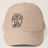 Fernlastfahrer-Hut Truckerkappe (Vorderseite)