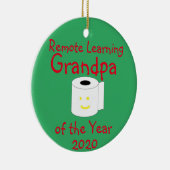 Fernlehre Großvater des Jahres Keramik Ornament (Rechts)