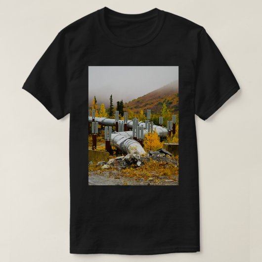 Fernleitung Alaska T-Shirt (Design vorne)