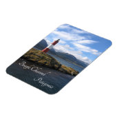 FernLeuchtturm, Beagle-Kanal, Patagonien Magnet (Linke Seite)