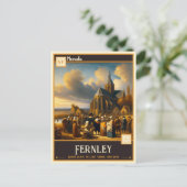 Fernley, Nevada | VINTAG Postkarte (Stehend Vorderseite)