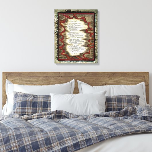 Fernlicht Leinwanddruck (Insitu (Schlafzimmer))