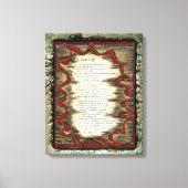 Fernlicht Leinwanddruck (Vorderseite)