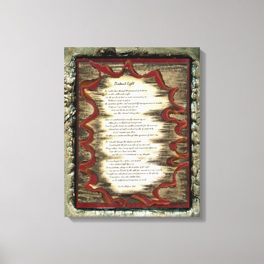 Fernlicht Leinwanddruck (Vorderseite)