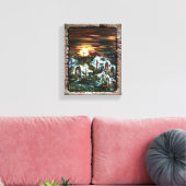 Fernlicht Leinwanddruck (Insitu (Wohnzimmer))