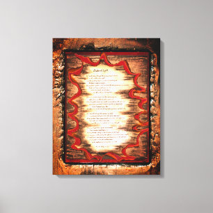 Fernlicht Leinwanddruck