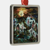 Fernlicht Ornament Aus Metall (Rechts)