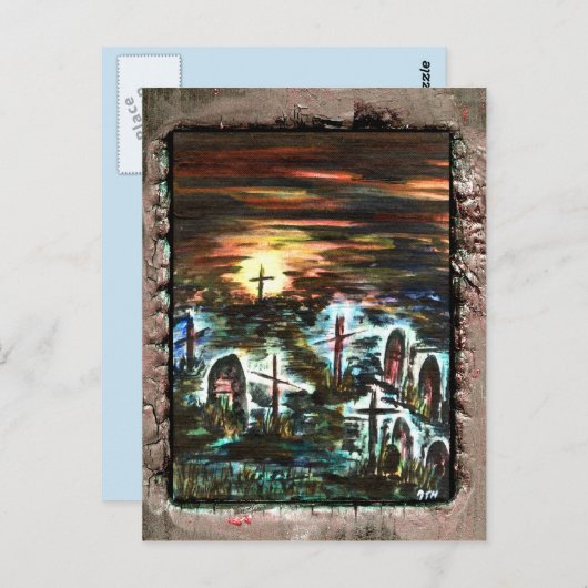 Fernlicht Postkarte (Vorne/Hinten)