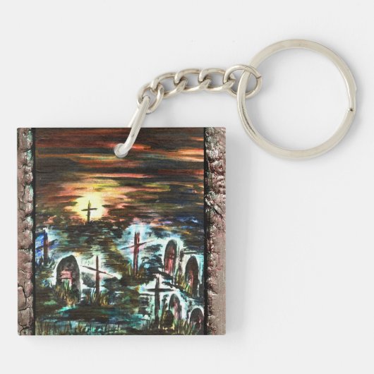 Fernlicht Schlüsselanhänger (Rückseite)