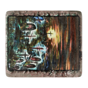 Fernlicht Schneidebrett