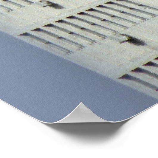 Fernmeldeantenne Poster (Ecke)