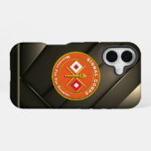 Fernmelderkorps iPhone 16 Hülle (Rückseite (Horizontal))
