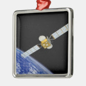 Fernmeldesatellit Ornament Aus Metall (Links)