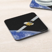 Fernmeldesatellit Untersetzer (Linke Seite)