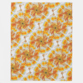 Fernost Blume 2 Fleece Blanket (Vorderseite)