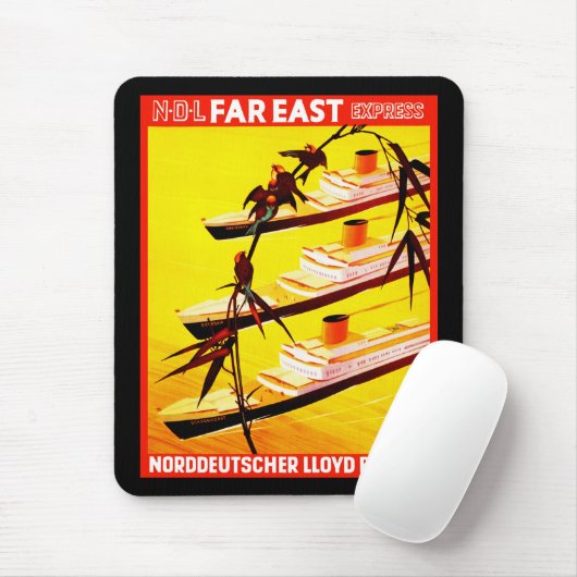 Fernost Express Mousepad (Mit Mouse)