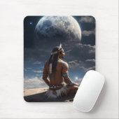 Fernplanet-Maus-Pad Mousepad (Mit Mouse)