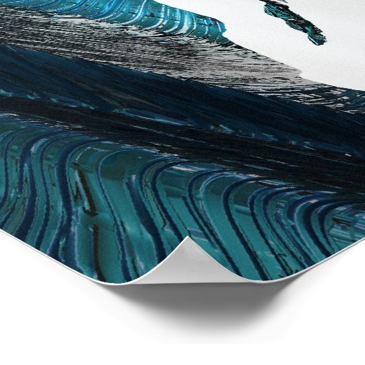 Fernplanet Poster (Ecke)