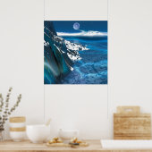Fernplanet Poster (Küche)