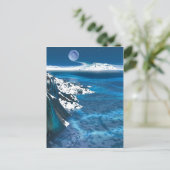 Fernplanet Postkarte (Stehend Vorderseite)