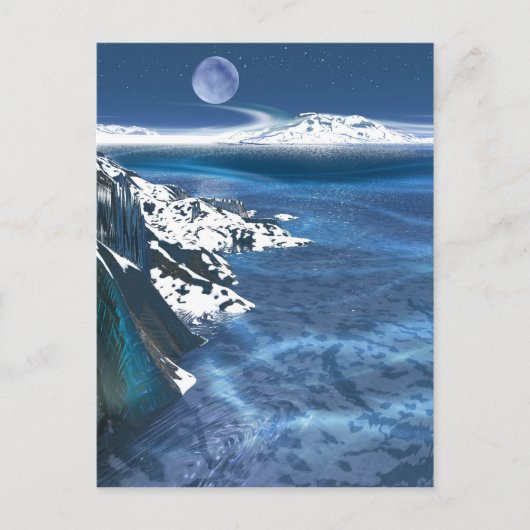 Fernplanet Postkarte (Vorderseite)