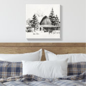 Fernrohrskizze II Leinwanddruck (Insitu (Schlafzimmer))