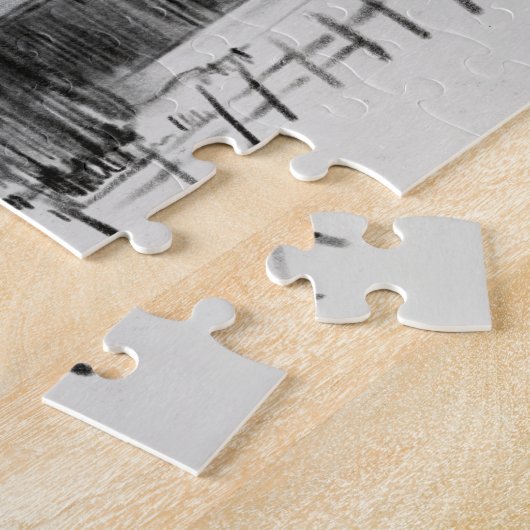 Fernrohrskizze II Puzzle (Seite)