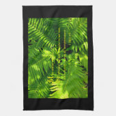 Ferns, 1 John 1:9 Geschirrtuch (Vertikal)