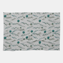 Ferns & Dots Geschirrtuch