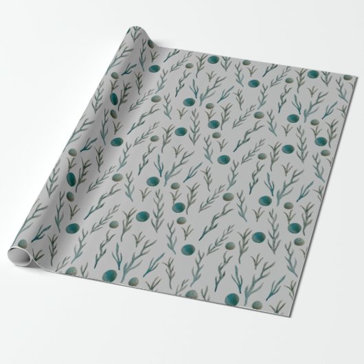 Ferns & Dots Wrapping Paper Geschenkpapier (Ungerollt)