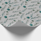 Ferns & Dots Wrapping Paper Geschenkpapier (Ecke)