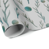 Ferns & Dots Wrapping Paper Geschenkpapier (Rolleneckpunkt)