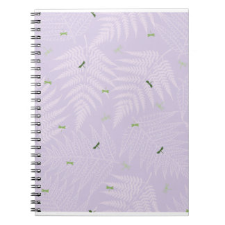 Ferns & Dragonflies Notizblock