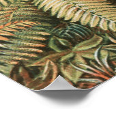 Ferns, Filicinae Laubfarne by Ernst Haeckel Poster (Ecke)
