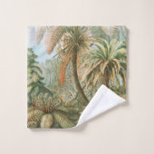 Ferns, Filicinae Laubfarne von Ernst Haeckel Badhandtuch Set (Waschlappen)